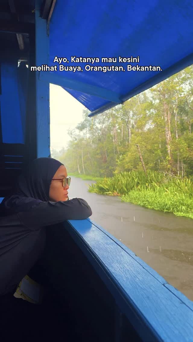 Mau bangun pagi di kota,
atau bangun pagi di atas klotok,
ngopi sambil lihat kabut di sungai 
dan tiba-tiba ketemu orangutan di habitat aslinya

#tanjungputing #opentriptanjungputing #triptanjungputing #orangutan #kalimantan